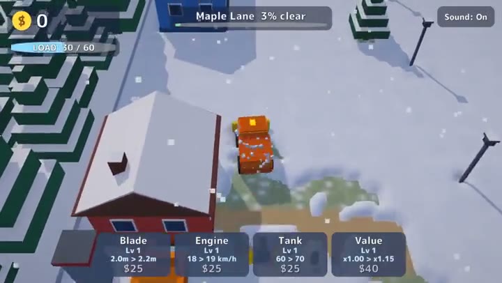 Snow Plow Townの制作映像